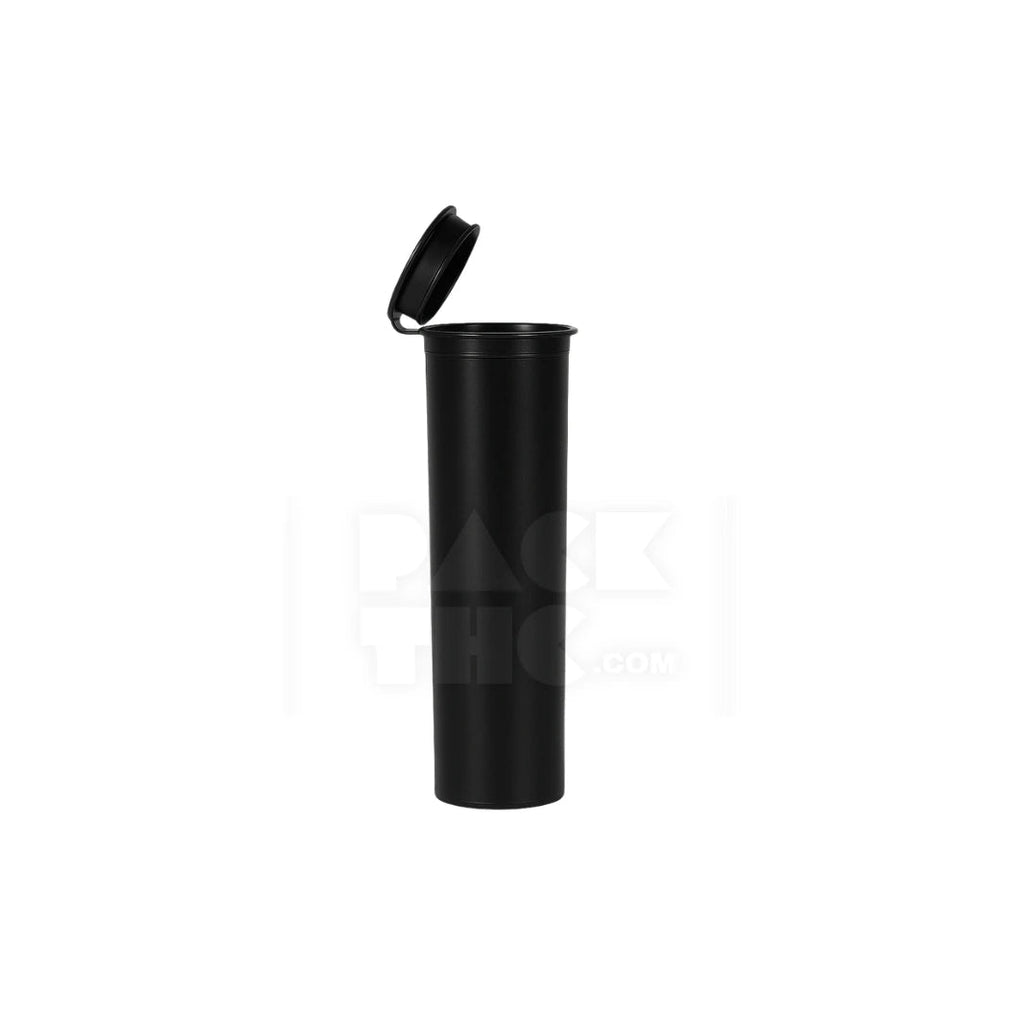 90MM CR PRE-ROLL POP-TOP TUBE - BLACK | PackTHC - (1000)