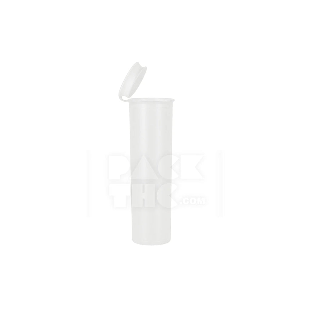 90MM CR PRE-ROLL POP-TOP TUBE - WHITE | PackTHC - (1000)