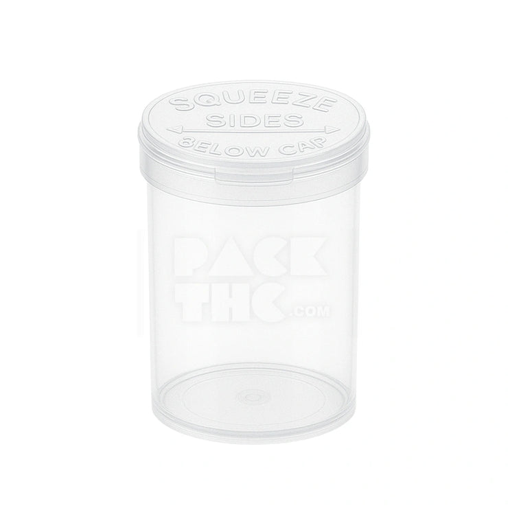 90 dram pop top vial clear