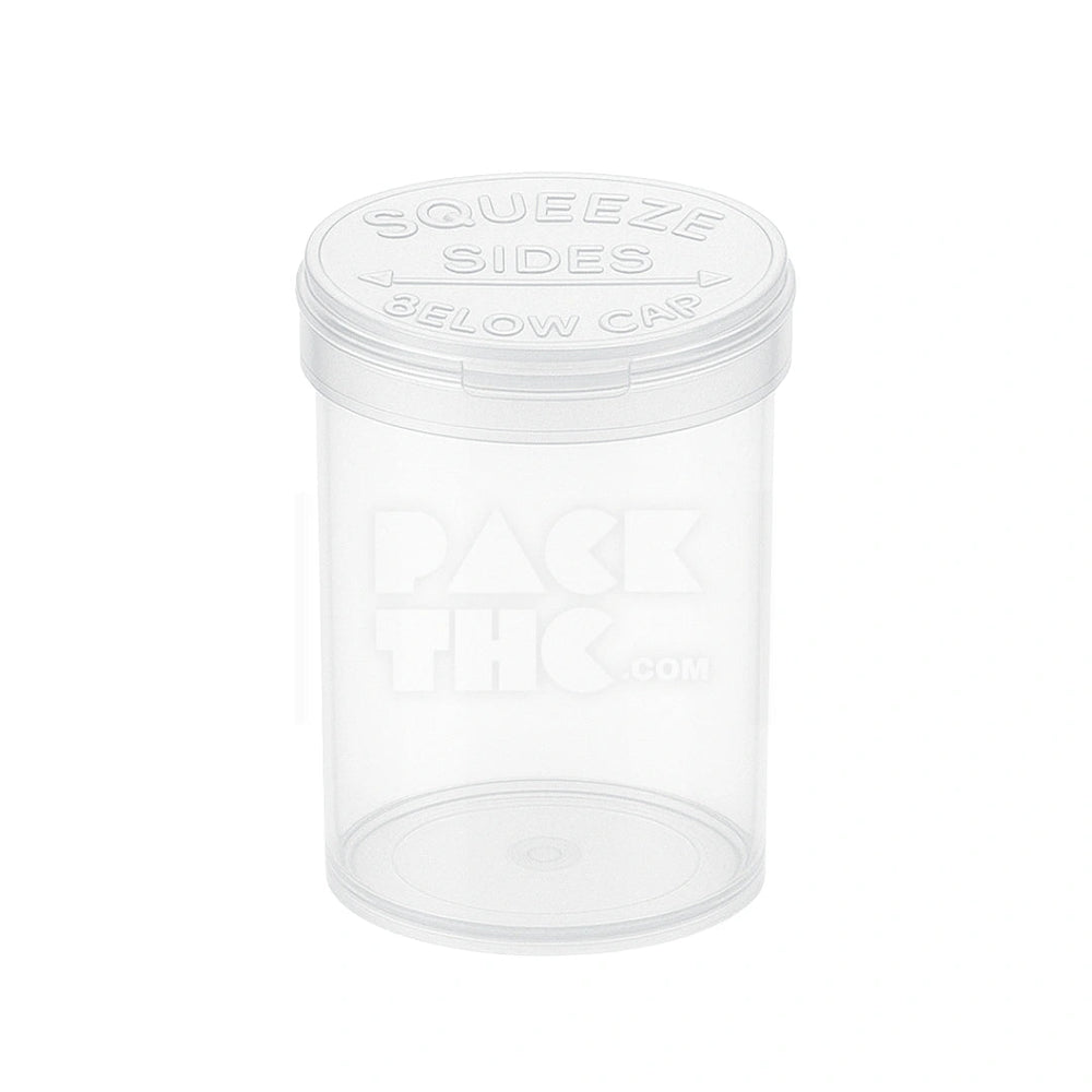 90 dram pop top vial clear