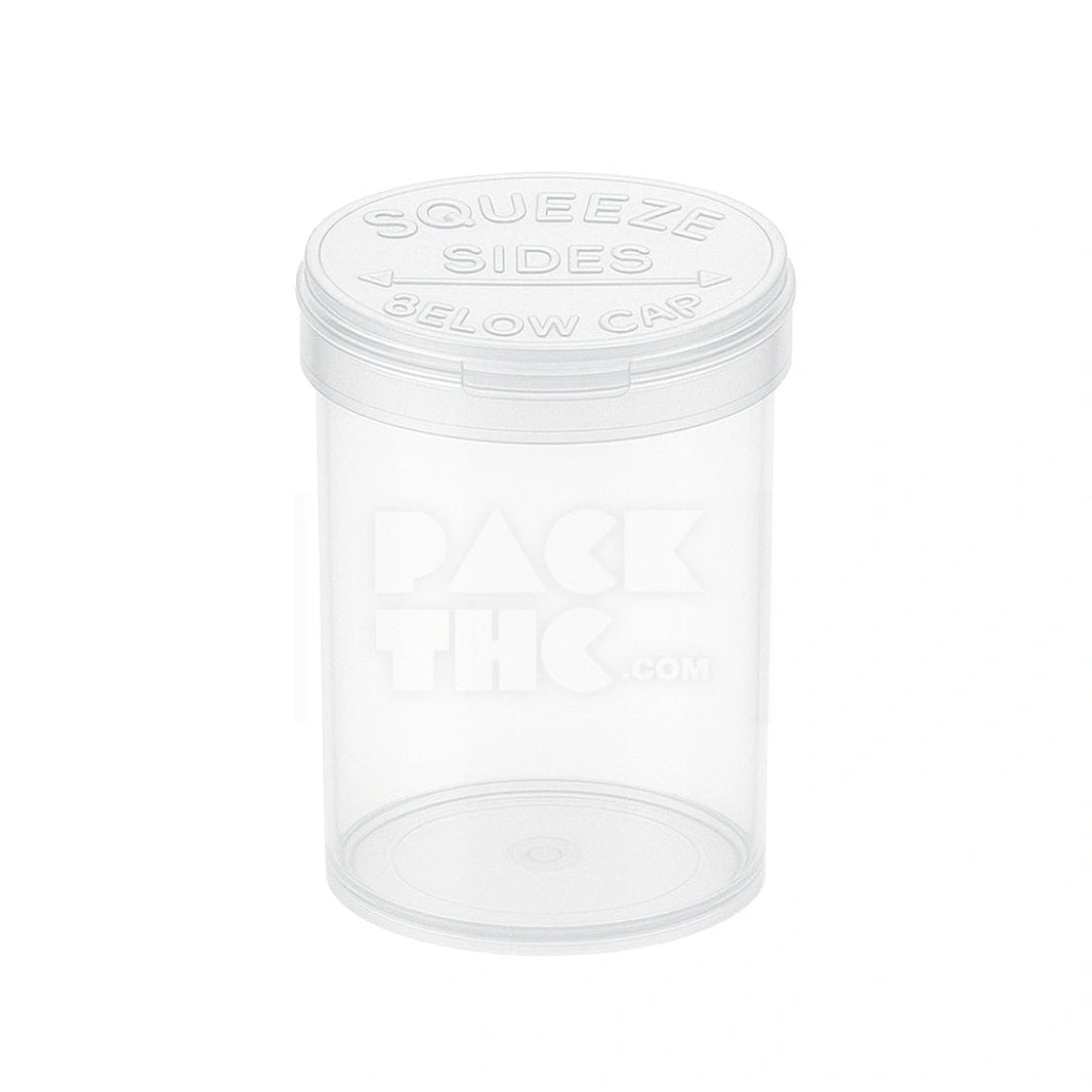 90 dram pop top vial clear