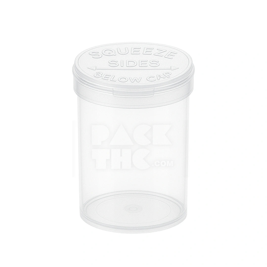 90 dram pop top vial clear