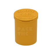 90 dram pop top vial golden