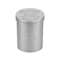 90 dram pop top vial silver