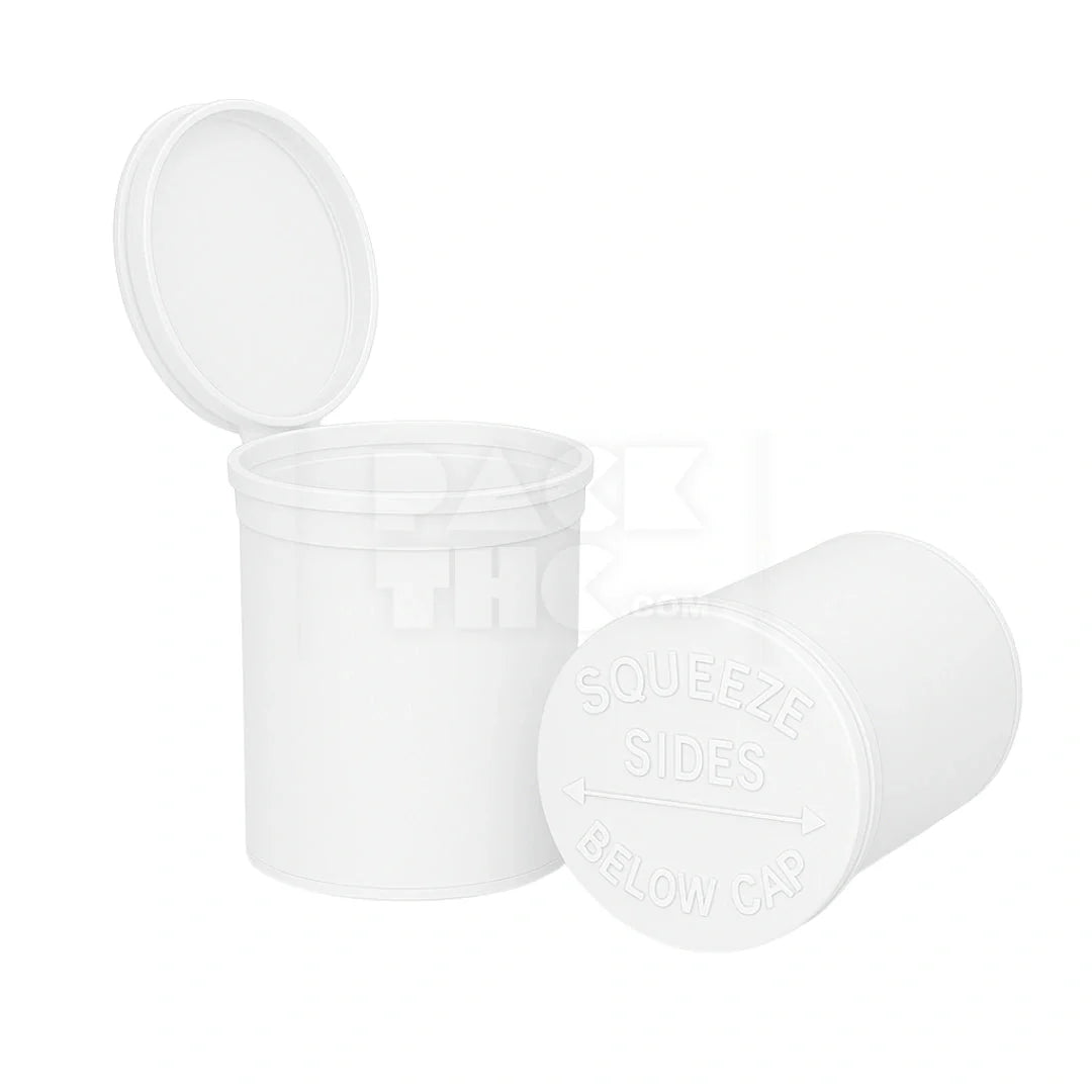 90 dram pop top vial white