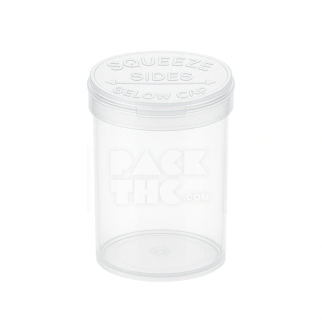 90 DRAM POP TOP VIAL - CLEAR - (45 COUNT) Pack THC