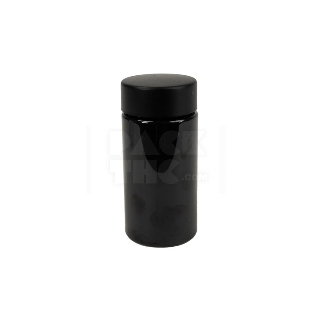 75 mm multi pack pre roll pet jar black with black lid