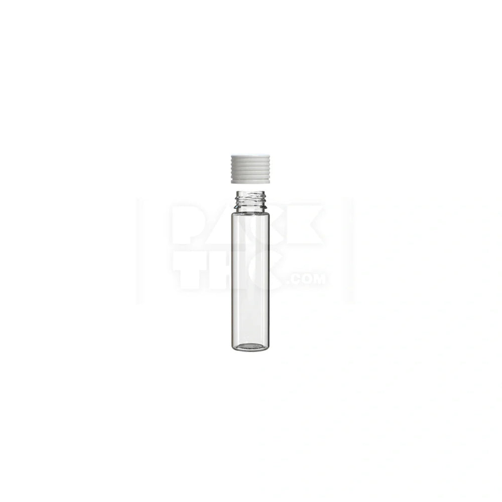 95mm spiral cr tube clear natural white cap 300 count