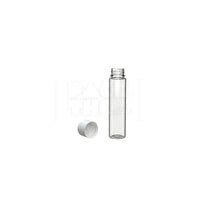 95mm spiral cr tube clear natural white cap 300 count