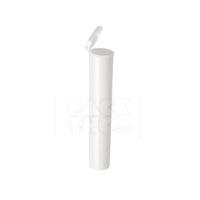 98MM CR PRE-ROLL POP-TOP TUBE - WHITE  - (1000 Count)