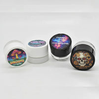 custom printed stickers 125 circle concentrate container