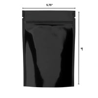 black mylar bags 1 oz