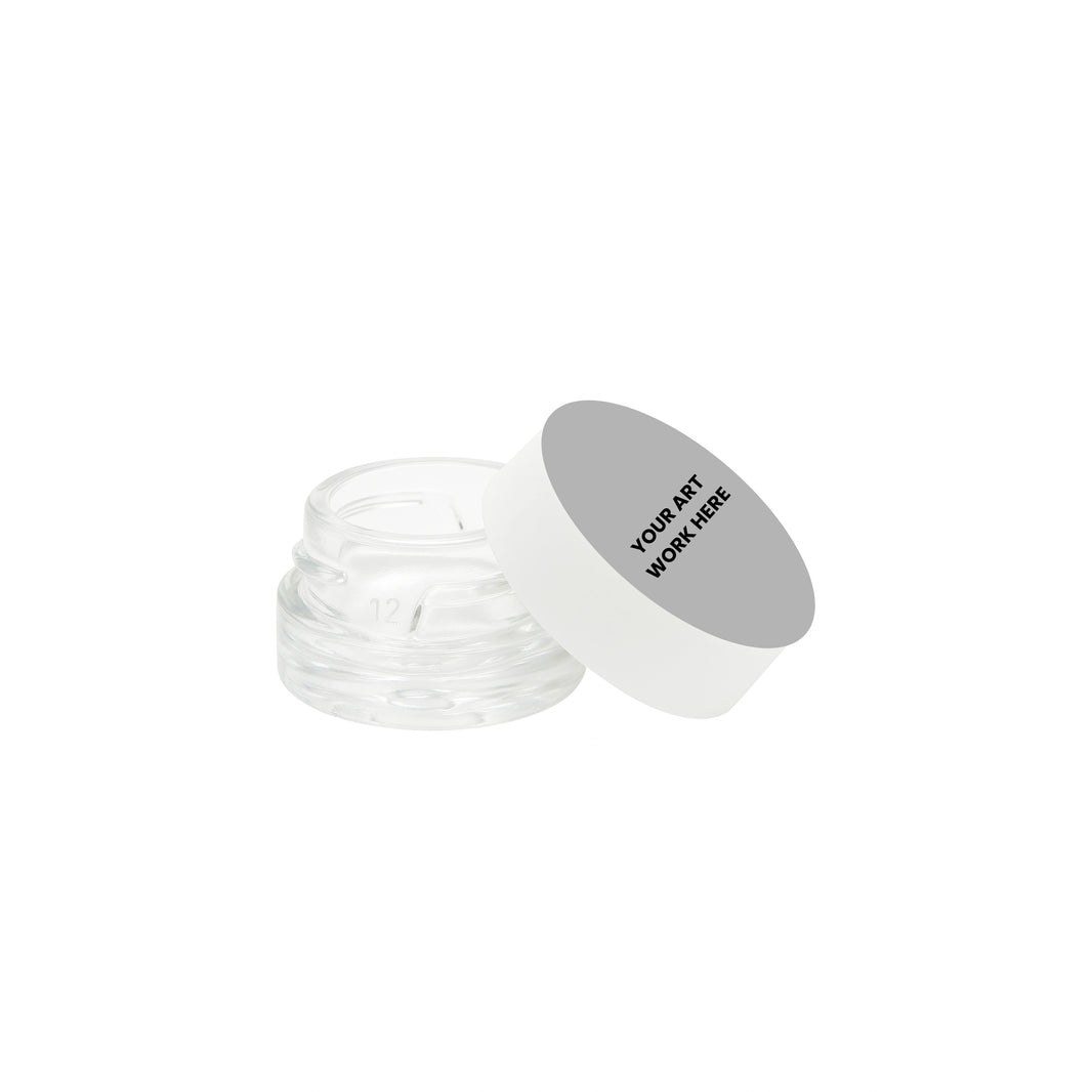 image Packthc Custom Printed Stickers - 1.375" Circle For Concentrate Container Or Flower Jar