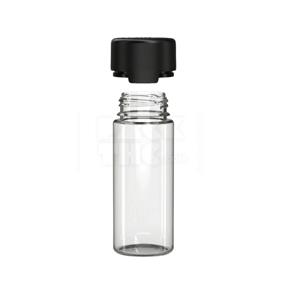 120ml aviator cr bottle clear natural black cap 400 count