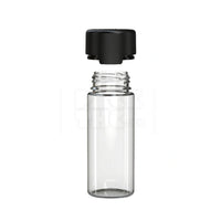 120ml aviator cr bottle clear natural black cap 400 count