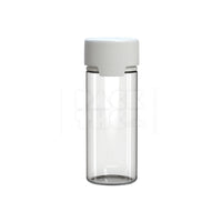 120ml aviator cr bottle clear natural white cap 400 count