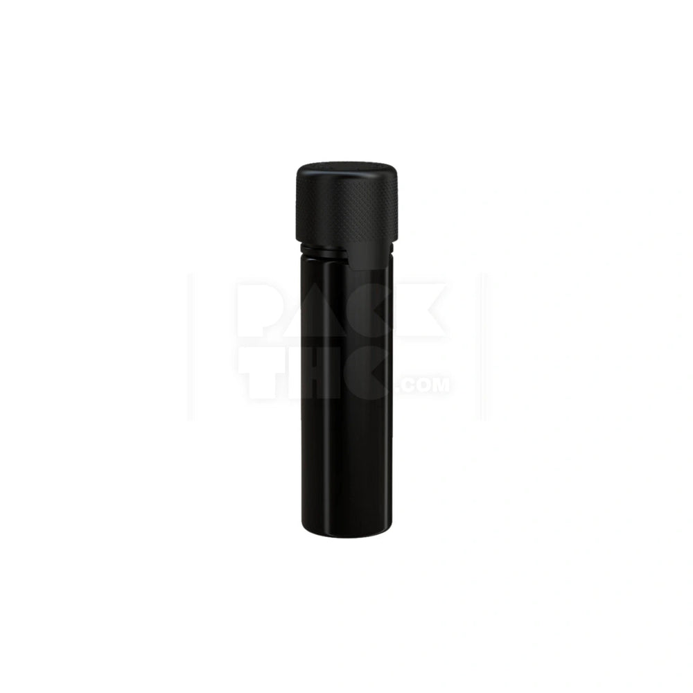 60ML AVIATOR CR BOTTLE WITH FRICTION FIT CLOSURE & TAMPER EVIDENT BREAK-OFF BAND (OPAQUE BLACK BOTTLE WITH OPAQUE BLACK CLOSURE) - (500 count) Pack THC