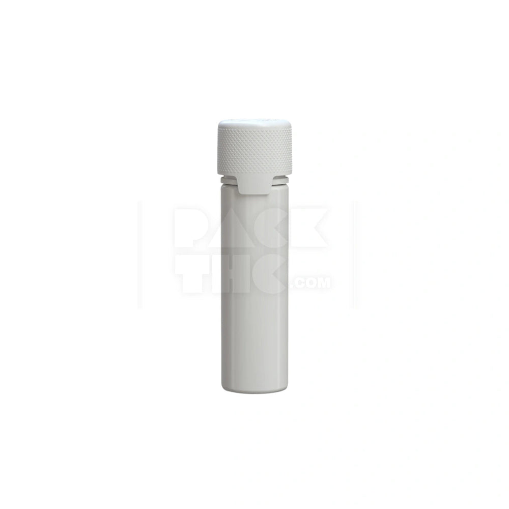 60ML AVIATOR CR BOTTLE WITH FRICTION FIT CLOSURE & TAMPER EVIDENT BREAK-OFF BAND (OPAQUE WHITE BOTTLE WITH OPAQUE WHITE CLOSURE) - (500 count) Pack THC