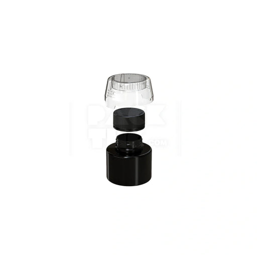 250ml aviator cr base bottle opaque black with dosing cup 120 count