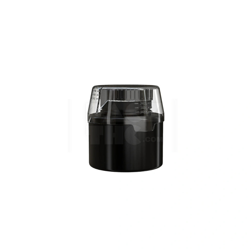 250ML AVIATOR CR BASE BOTTLE WITH INTERGRATED LINER &TAMPER EVIDENT BREAK-OFF BAND & DOSING CUP (OPAQUE BLACK BOTTLE, OPAQUE BLACK CLOSURE WITH CLEAR NATURAL DOSING CUP) - (120 count) Pack THC