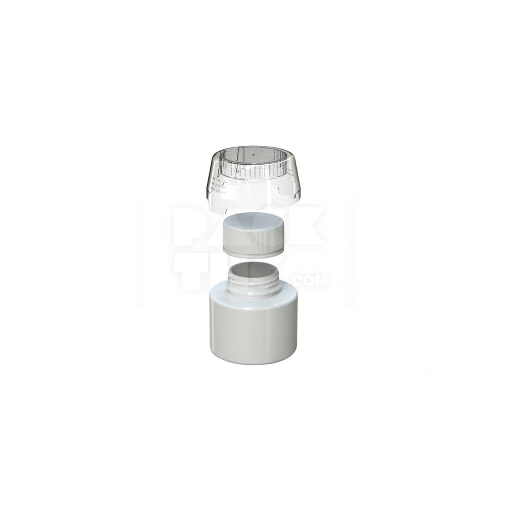 250ml aviator cr base bottle opaque white with dosing cup 120 count