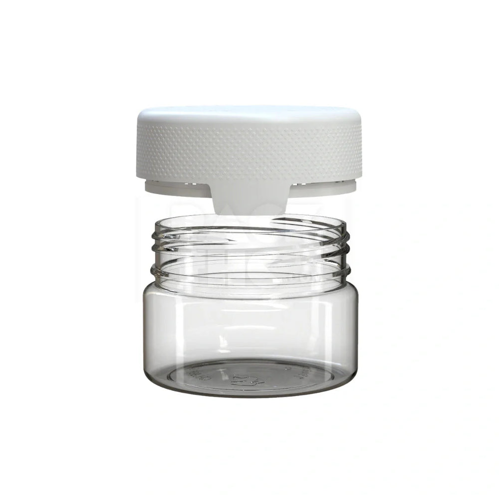7.5oz aviator cr xl container clear natural white cap 100 count