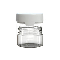 7.5oz aviator cr xl container clear natural white cap 100 count
