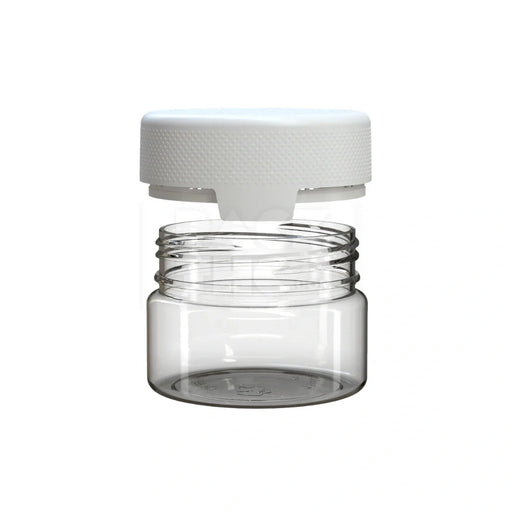 7.5oz aviator cr xl container clear natural white cap 100 count
