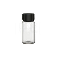 60ml mini aviator cr shot bottle clear natural black cap 500 count