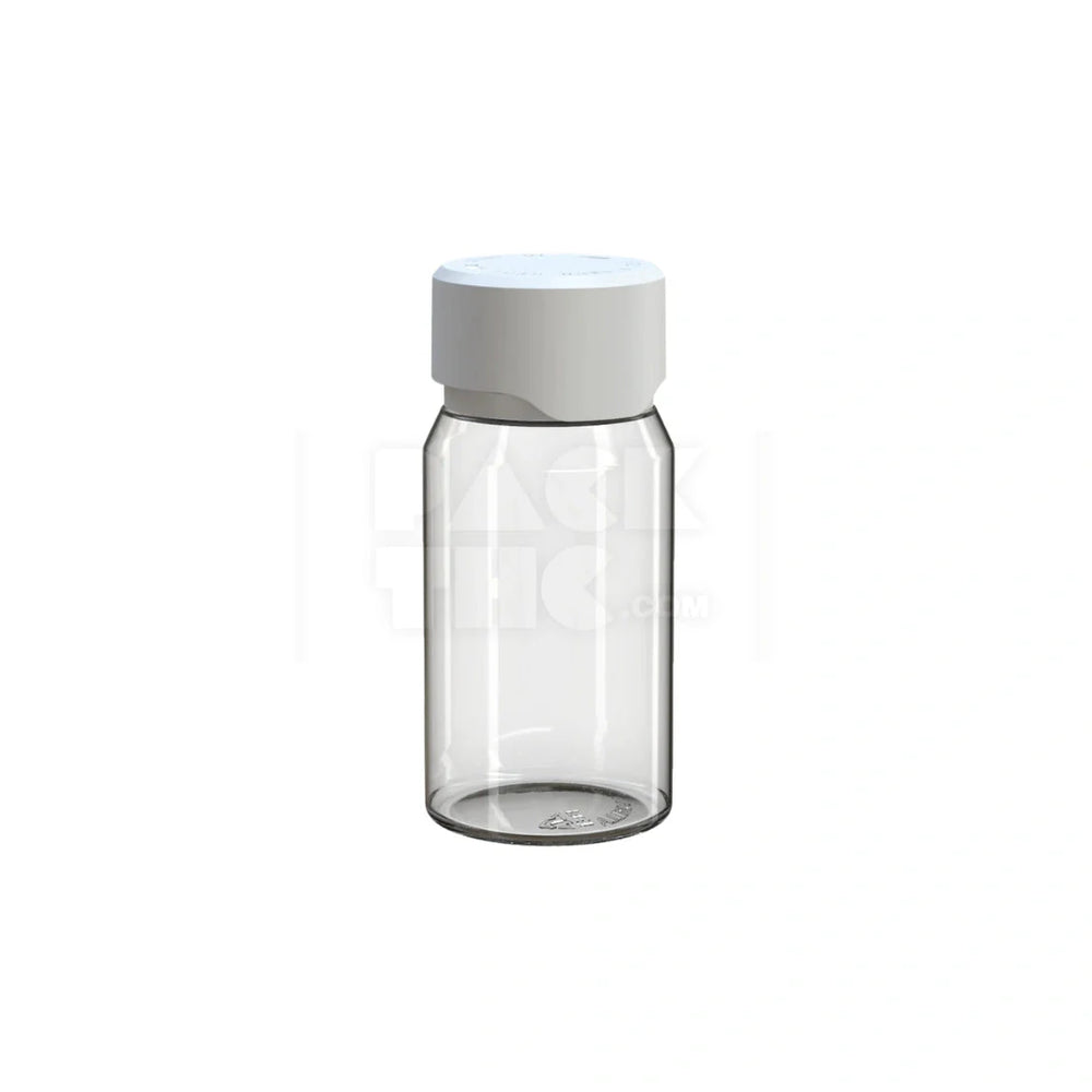 60ml mini aviator cr shot bottle clear natural white cap 500 count