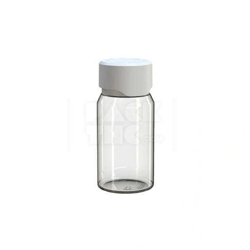 60ml mini aviator cr shot bottle clear natural white cap 500 count
