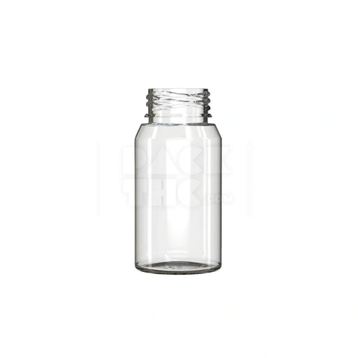 60ml mini aviator cr shot bottle clear natural white cap 500 count
