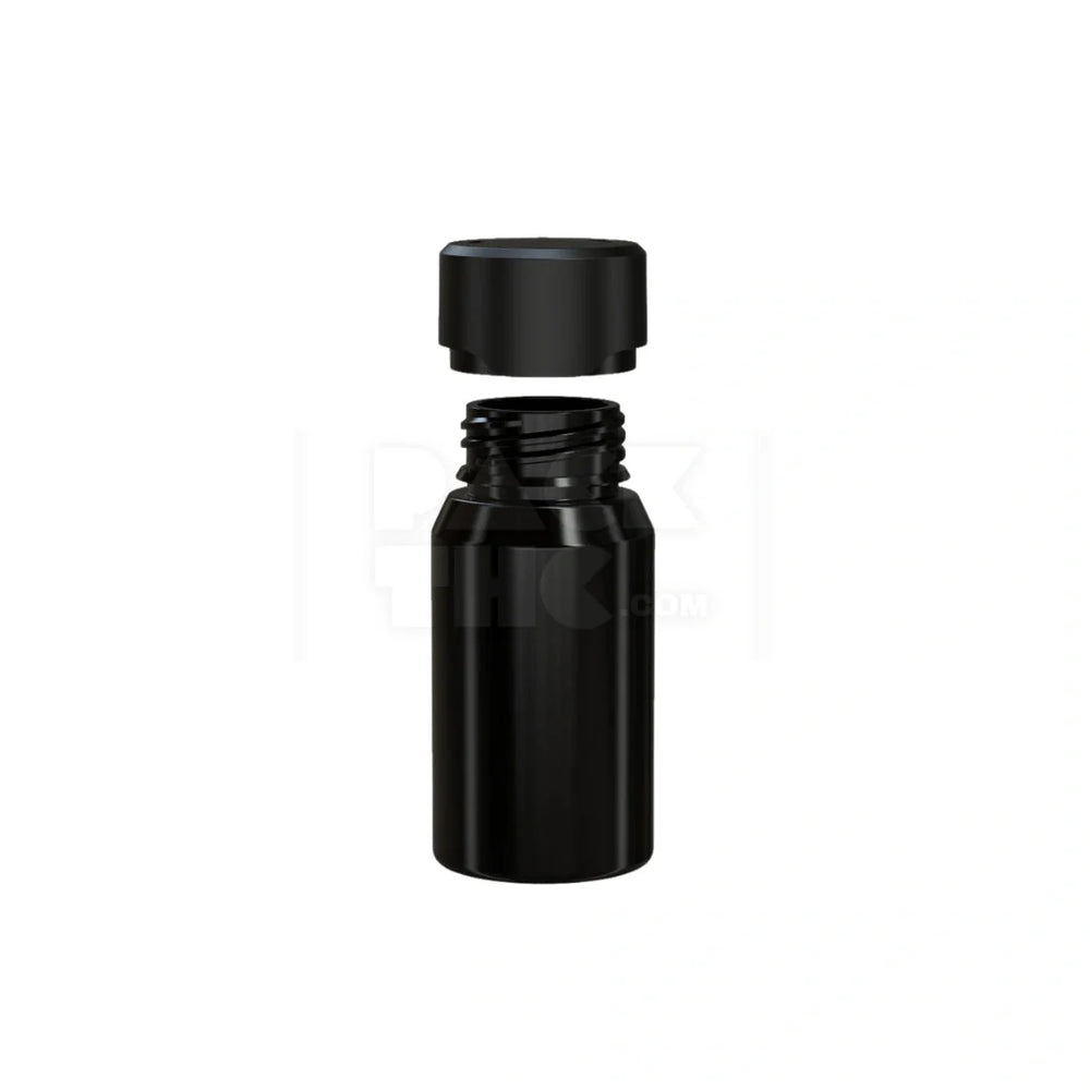 60ml mini aviator cr shot bottle opaque black 500 count