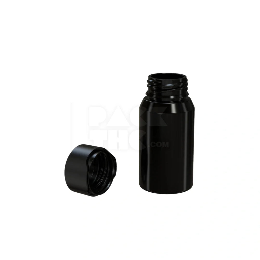60ml mini aviator cr shot bottle opaque black 500 count