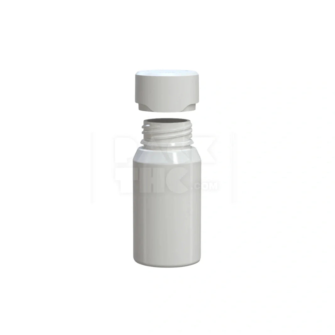 image 60ml mini aviator cr shot bottle opaque white 500 count