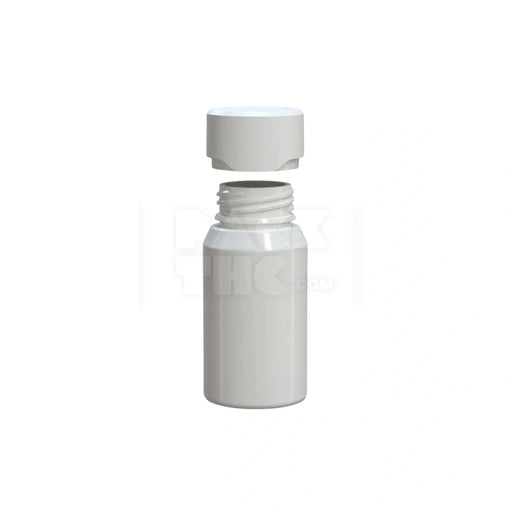 60ml mini aviator cr shot bottle opaque white 500 count