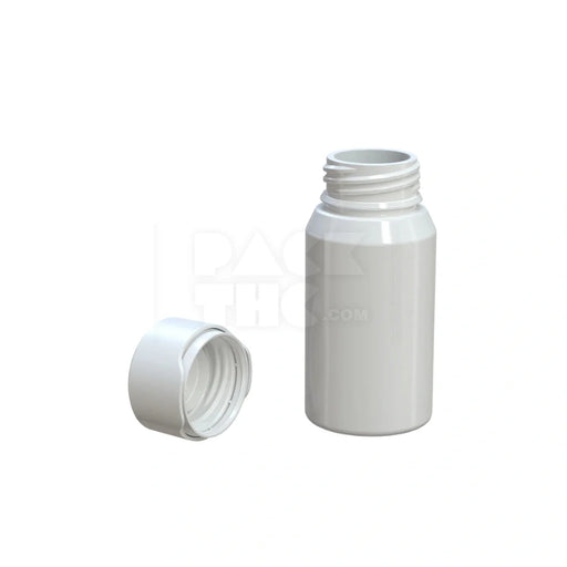 60ml mini aviator cr shot bottle opaque white 500 count