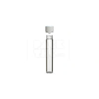 100mm aviator cr tube flat bottom clear natural white cap 500 count