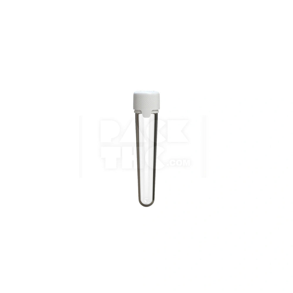 100mm aviator cr tube clear natural white cap 500 count