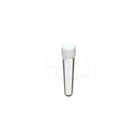 100mm aviator cr tube clear natural white cap 500 count