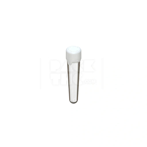 100mm aviator cr tube clear natural white cap 500 count
