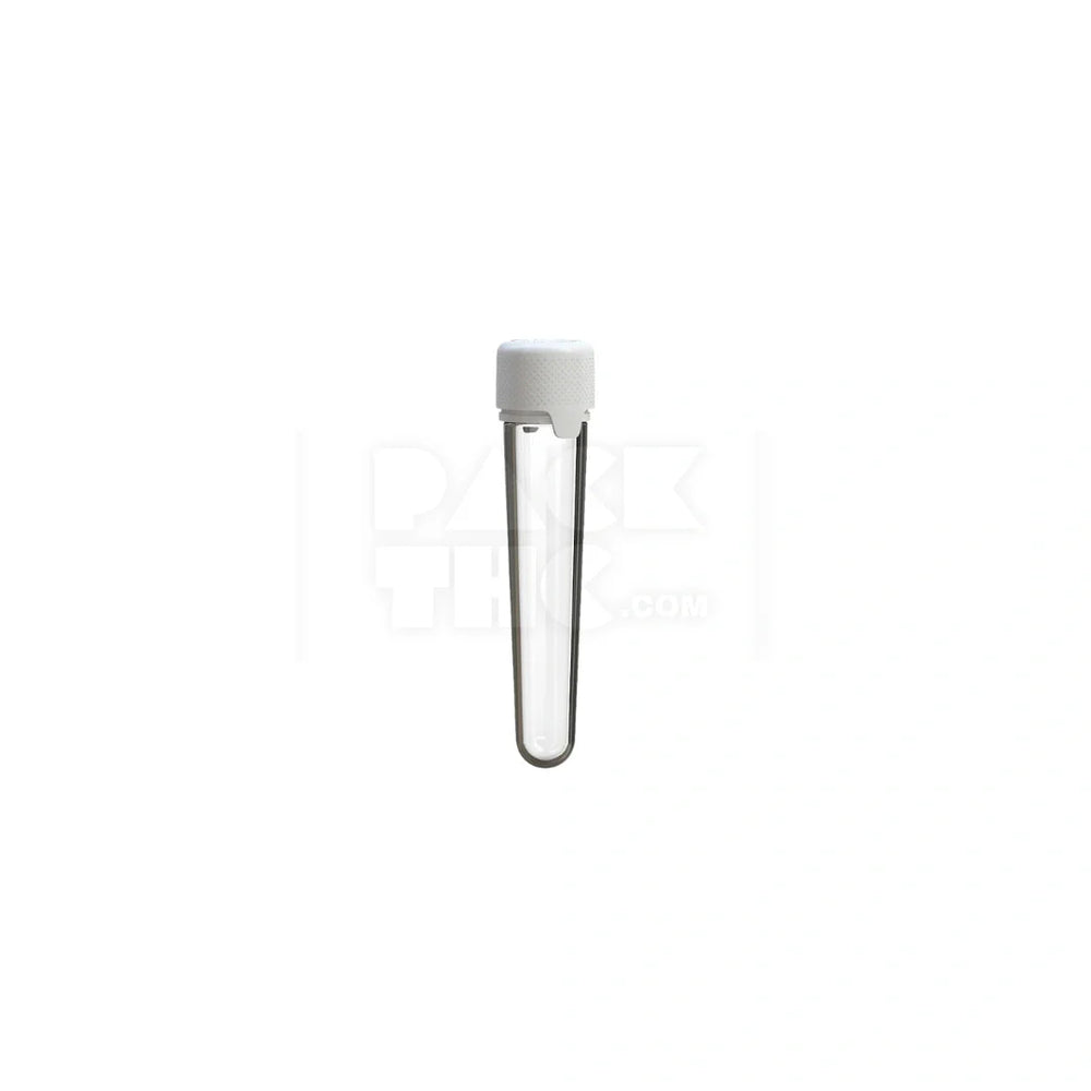 100mm aviator cr tube clear natural white cap 500 count