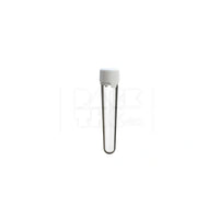 100mm aviator cr tube clear natural white cap 500 count