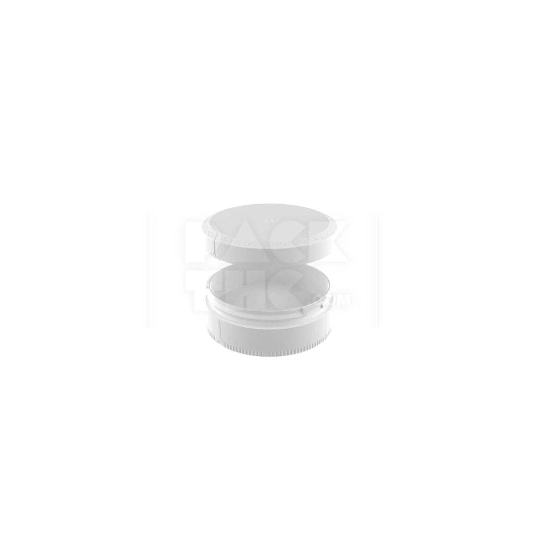 image 40G CHUBBY GORILLA® DUAL COMPARTMENT POUCH CONTAINER WITH CR UPPER CLOSURE (STANDARD MATTE OPAQUE WHITE CONTAINER WITH OPAQUE WHITE CLOSURES) - (600 count) Pack THC