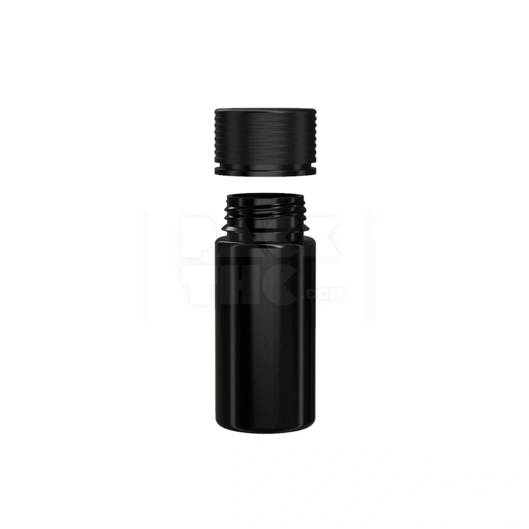 100ml spiral cr bottle opaque black 400 count