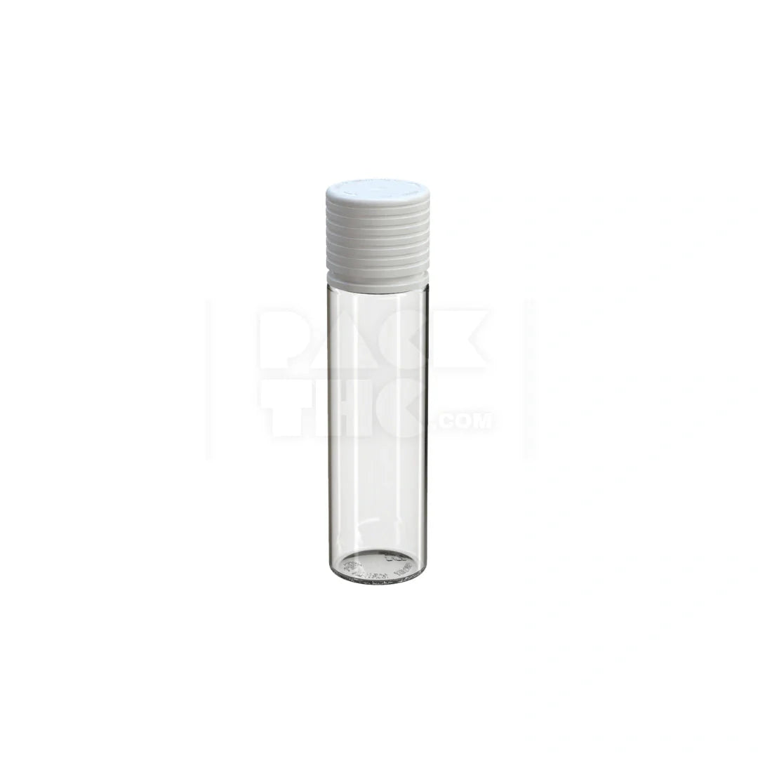 60ml spiral cr bottle clear natural white cap 500 count