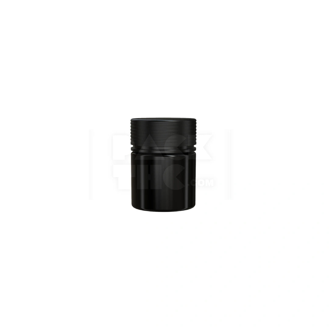 2oz closure cr black opaque count 60cc spiral thick wall