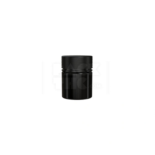 2oz closure cr black opaque count 60cc spiral thick wall