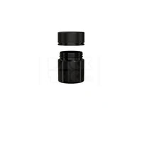 2oz closure cr black opaque count 60cc spiral thick wall