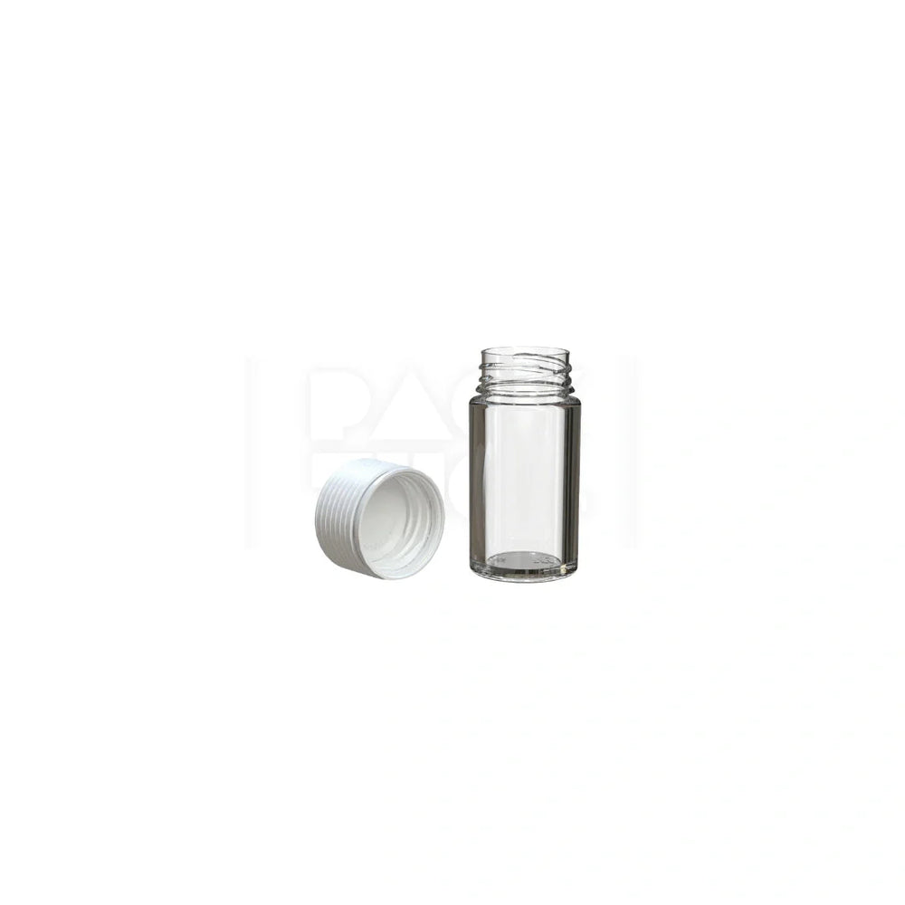 30ml closure clear white natural opaque count 30cc mini
